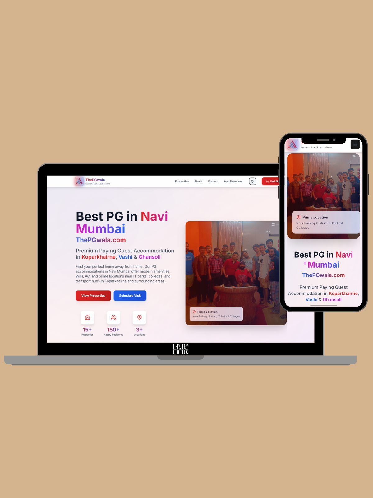 ThePGwala Website Screenshot 1